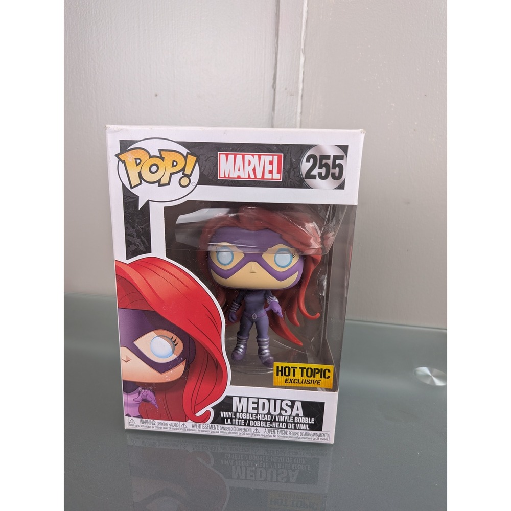 Funko‎ Pop Marvel Inhumans Medusa 255 Hot Topic Exclusive Vinyl Bobble-Head